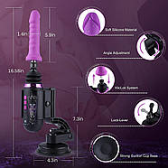 Міні сексмашина Hismith Mini Capsule Sex-Machine with Strong Suction Cup (м'ята упаковка!!!!, фото 7