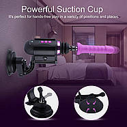 Міні сексмашина Hismith Mini Capsule Sex-Machine with Strong Suction Cup (м'ята упаковка!!!!, фото 9