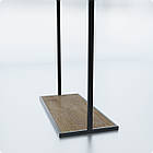 Стійка рейл ROGUE PLAIN 1600х1495х495мм. Вішало для тремпелів для одягу для торгівлі та будинку, фото 4