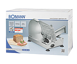 Ломтерізка електрична (хліборізка) для дому 150 Вт Bomann MA 451 CB Слайсери професійні, фото 6