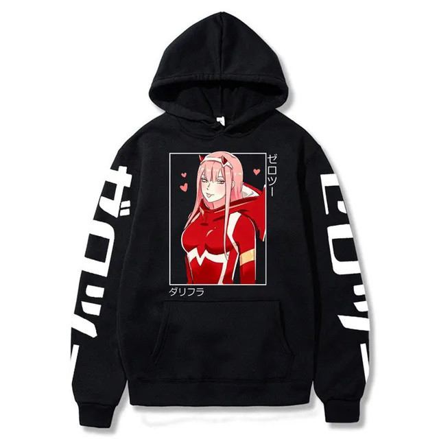 Худі аніме «Darling in the Franxx, Zero Two» 6