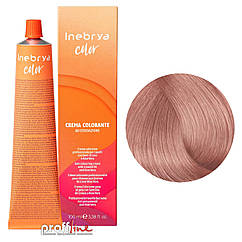 Крем-фарба для волосся Inebrya Color 10/21 платиновий блондин пудровий, 100 мл