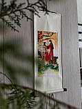 Декоративний настінний сувій на шовковій основі Благословення Небожителів, фото 2