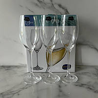 Набір келихів для вина/шампанського 230 мл 6 шт Megan Bohemia b40856