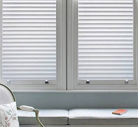 Вітражна плівка самоклеюча для вікон, самоклейка на скло рулон 2 м, Імітація жалюзі