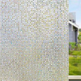 Вітражна плівка самоклеюча для вікон, самоклейка на скло рулон 2 м, Мозаїка