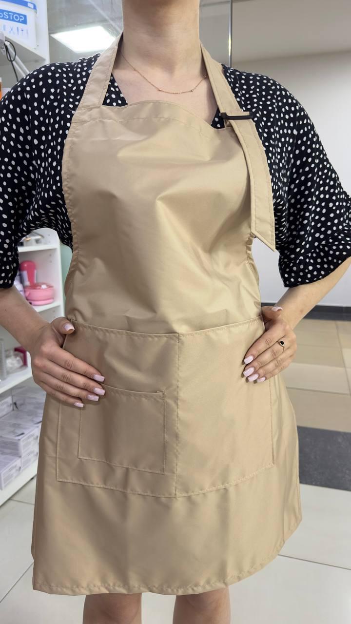 Фартух для майстра водонепроникний бежевий