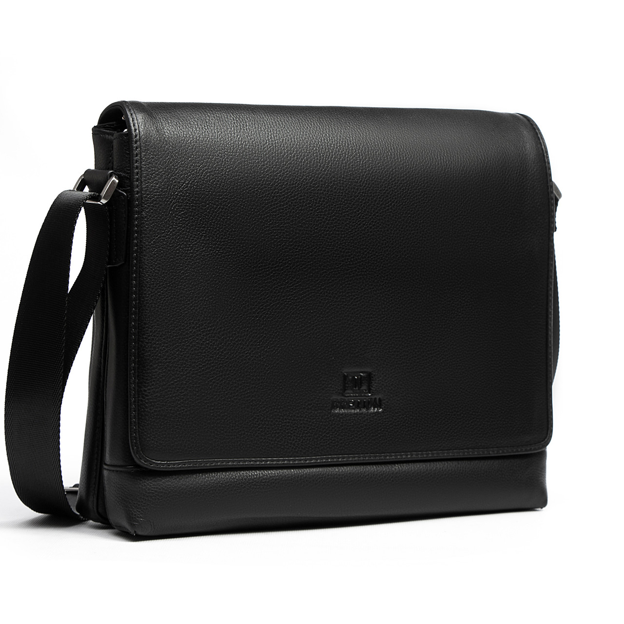 Сумка Чоловіча Портфель-шкіра BRETTON  8976-6 black.Чоловічі сумки-планшети гуртом і в роздріб в Україні., фото 1