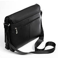 Сумка Чоловіча Портфель-шкіра BRETTON  8976-6 black.Чоловічі сумки-планшети гуртом і в роздріб в Україні., фото 4
