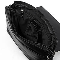 Сумка Чоловіча Портфель-шкіра BRETTON  8976-6 black.Чоловічі сумки-планшети гуртом і в роздріб в Україні., фото 5