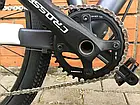 Гірський велосипед обладнання L-TWOO+Shimano рама 19" вилка повітря гальма гідравліка Crosser MT-036 29", фото 9