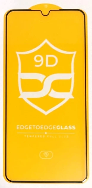 Захисне скло 9D для Realme X2 Black