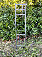 Опора садова для рослин шпалера 180 х 40 см порошкове фарбування чорний AR0017