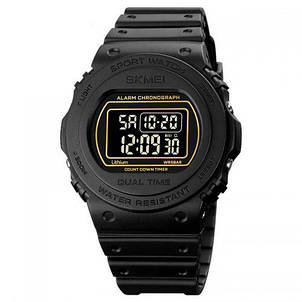Годинник наручний SKMEI 1776BKBK, black/black, фото 1