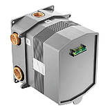 SMART CLICK змішувач для душу (прихований монтаж), 3 режими, хром, фото 3