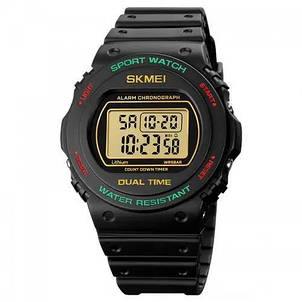 Годинник наручний SKMEI 1776BKGD, black/gold, фото 1