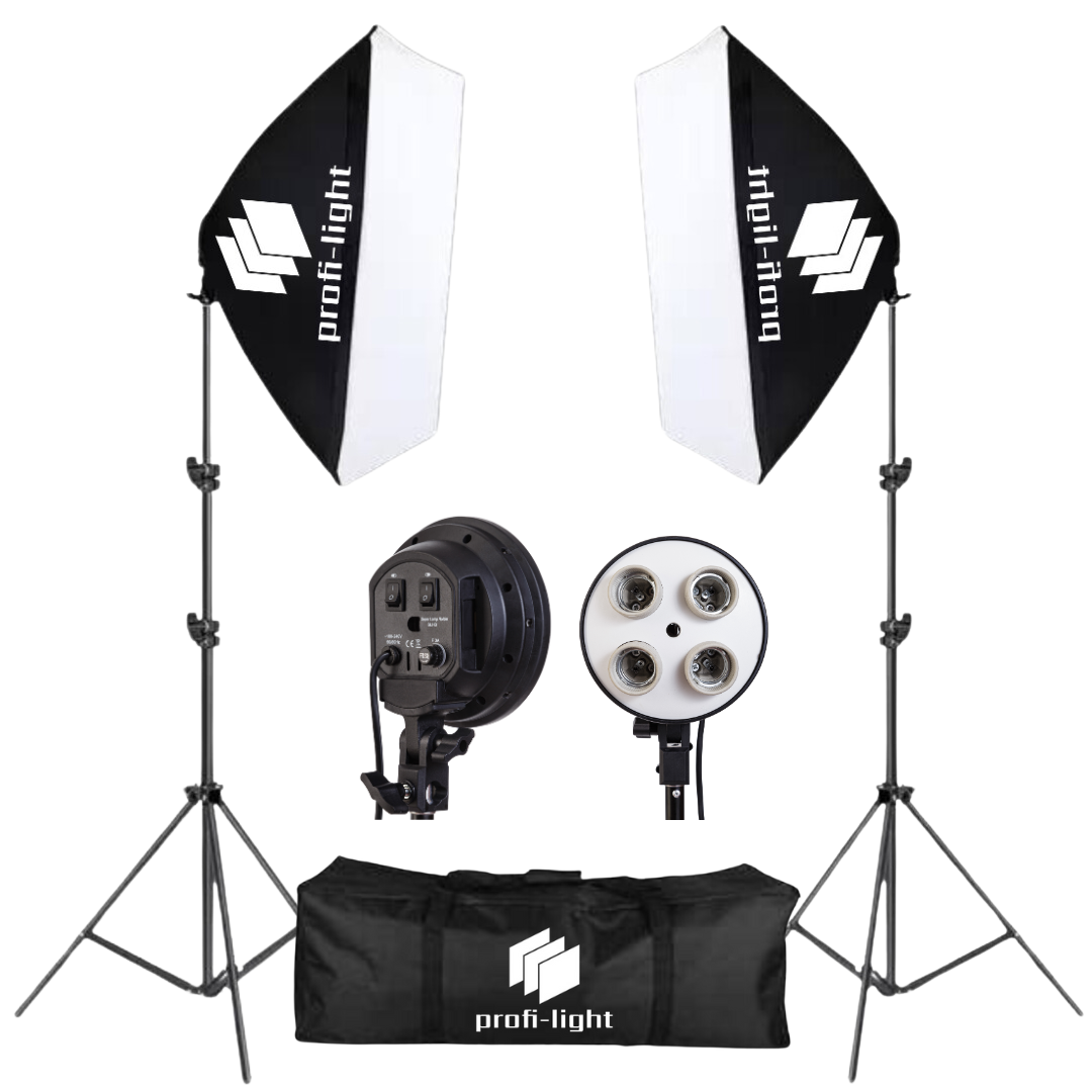 Набір постійного студійного світла 50х70 см Profi-light PS-5742 на 4 патрони E27, фото 1
