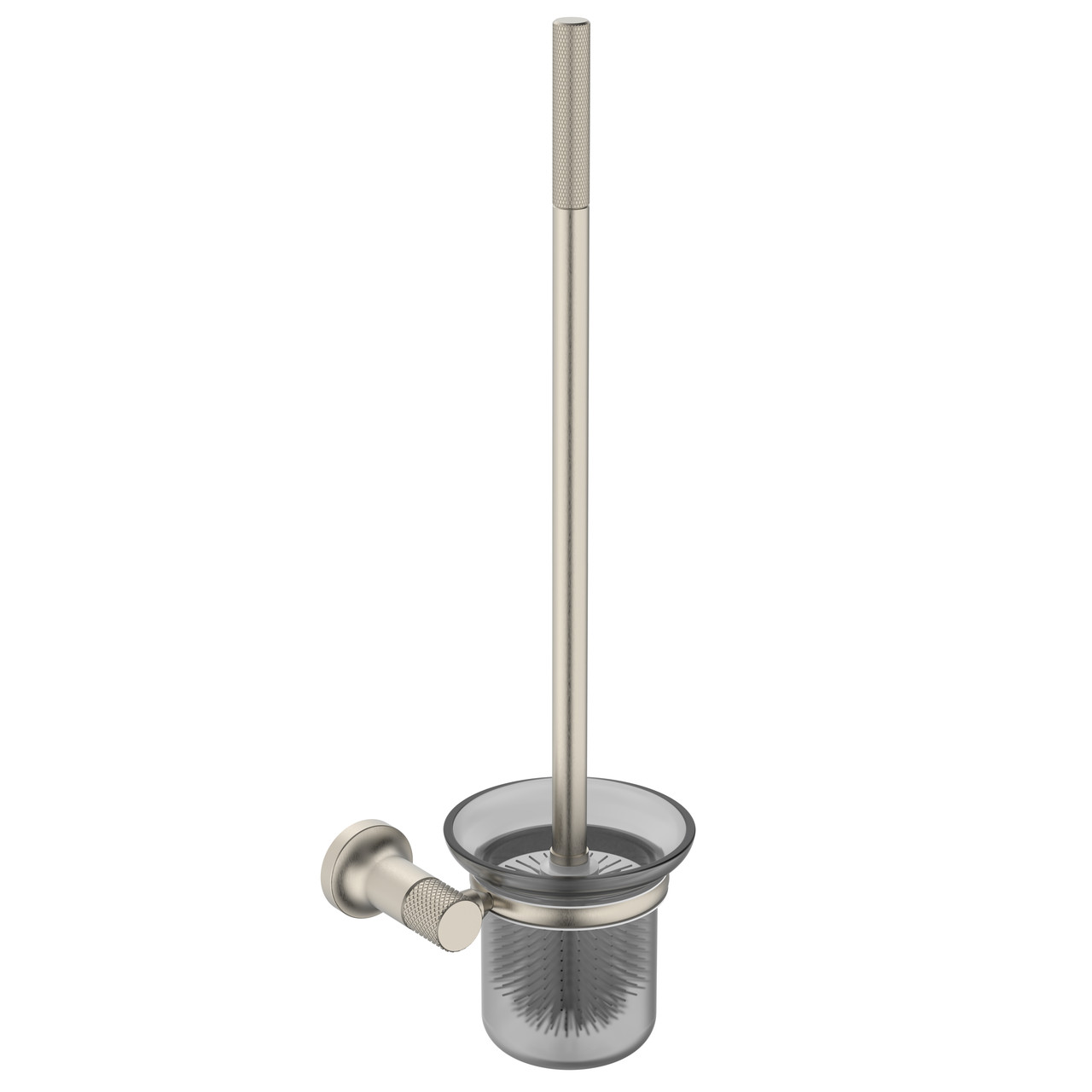 BRENTA щітка для унітазу, брашований нікель, фото 1