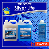 Срібний бактерицидний комплекс для басейнів SVOD Silver Life 2x3000 мл + Algaecide 1000 мл у подарунок, фото 2