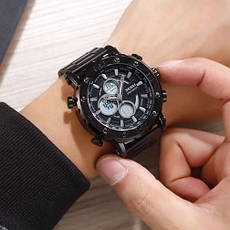 Годинник наручний SKMEI 1636BKBK, black-black, фото 4