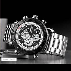 Годинник наручний SKMEI 1636SIWT, silver-silver, фото 3