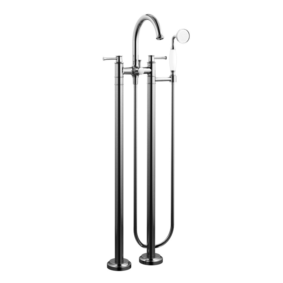 PODZIMA змiшувач для ванни окреморозташований, хром, фото 1