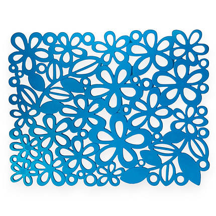 Решітка-сітка для мийки Юніпласт ажурна пластикова 31х24 см, фото 2