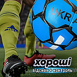 Футбольний м'яч для вулиці 5 розмір м'ячик для футболу для гри у футбол для дорослих та дітей пошитий (0692), фото 5