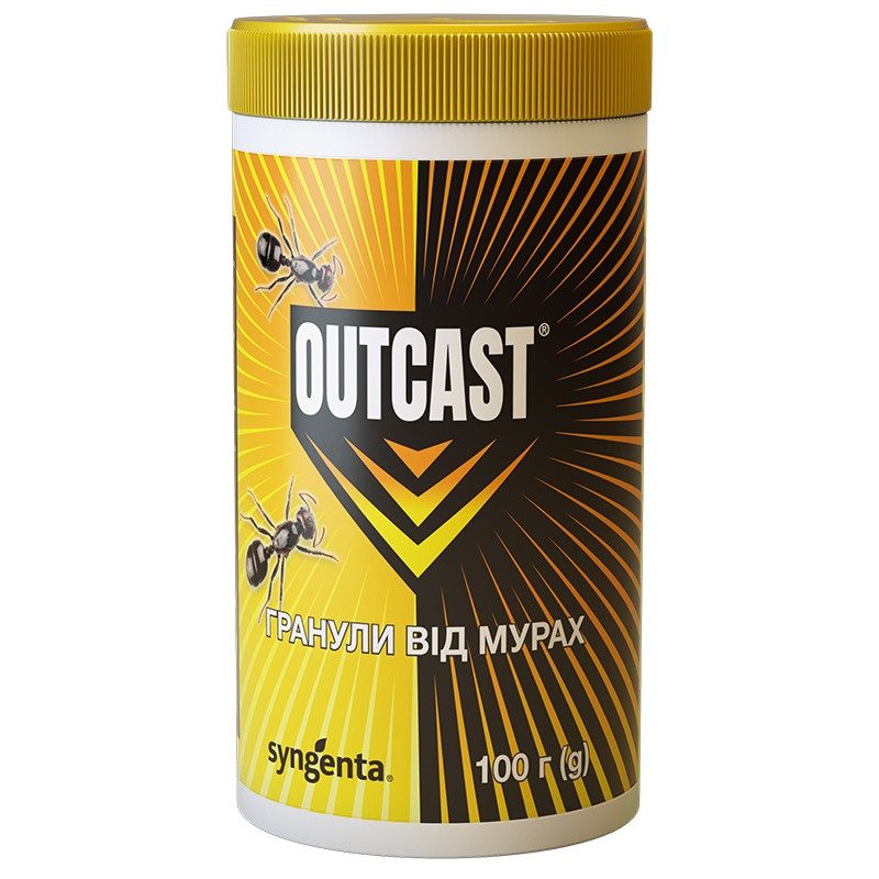 Гранули від мурах Outcast, 100 гр