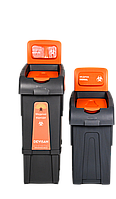 Кошик для сортування медичних відходів Fantom, 80 л, фото 4