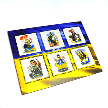 Набір магнітів "Я з України", 6 шт. у комплекті Crazy war