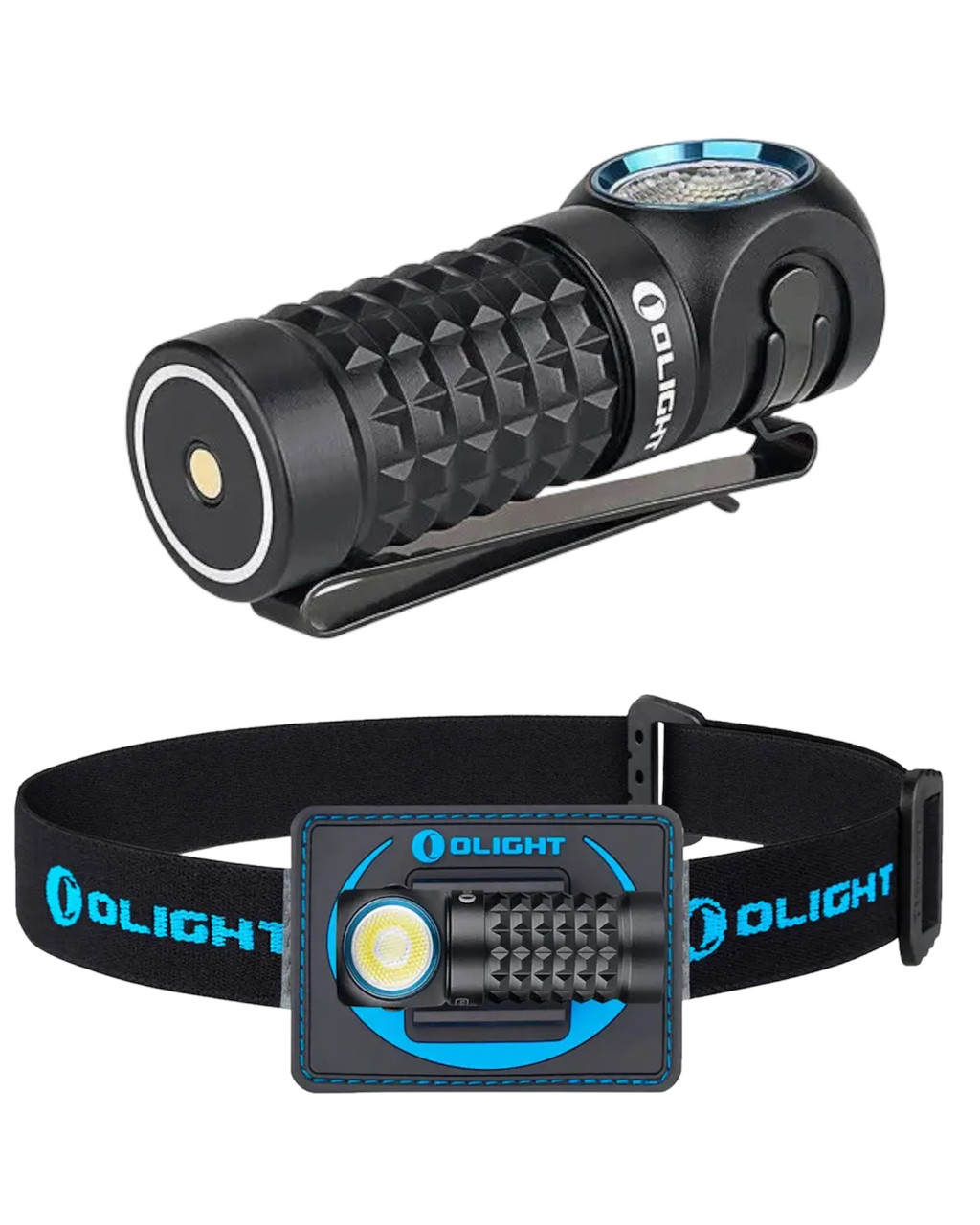 Набір ліхтар Olight Perun Mini + налобне кріплення