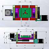 Поворотний стіл ЧПУ, поворотна вісь 5 координат, фото 3