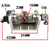 Поворотний стіл ЧПУ, поворотна вісь 5 координат, фото 4