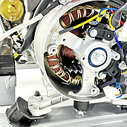 Бензиновий генератор однофазний 8,3 кВт 25 л електростартер Fisker FSGG7883CE, фото 9