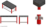 Зварювальний стіл 2000х1000х910 мм, фото 5