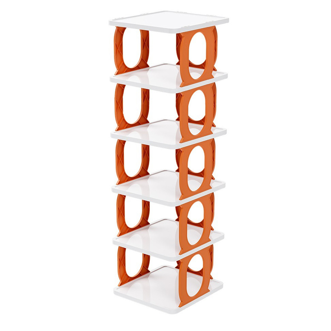 Полкова полиця-стелаж для взуття Shoe Rack LY-581 Органайзер для взуття 6-рівневий, фото 1