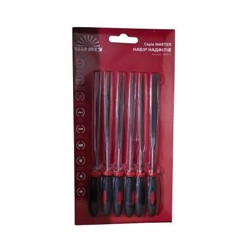 Набір надфілей 3×150 мм, 6 шт. Vitals Master, фото 1