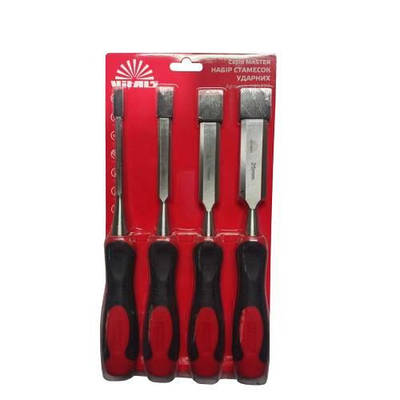 Набір стамесок 4 шт. 6-12–19-25 мм Vitals Master