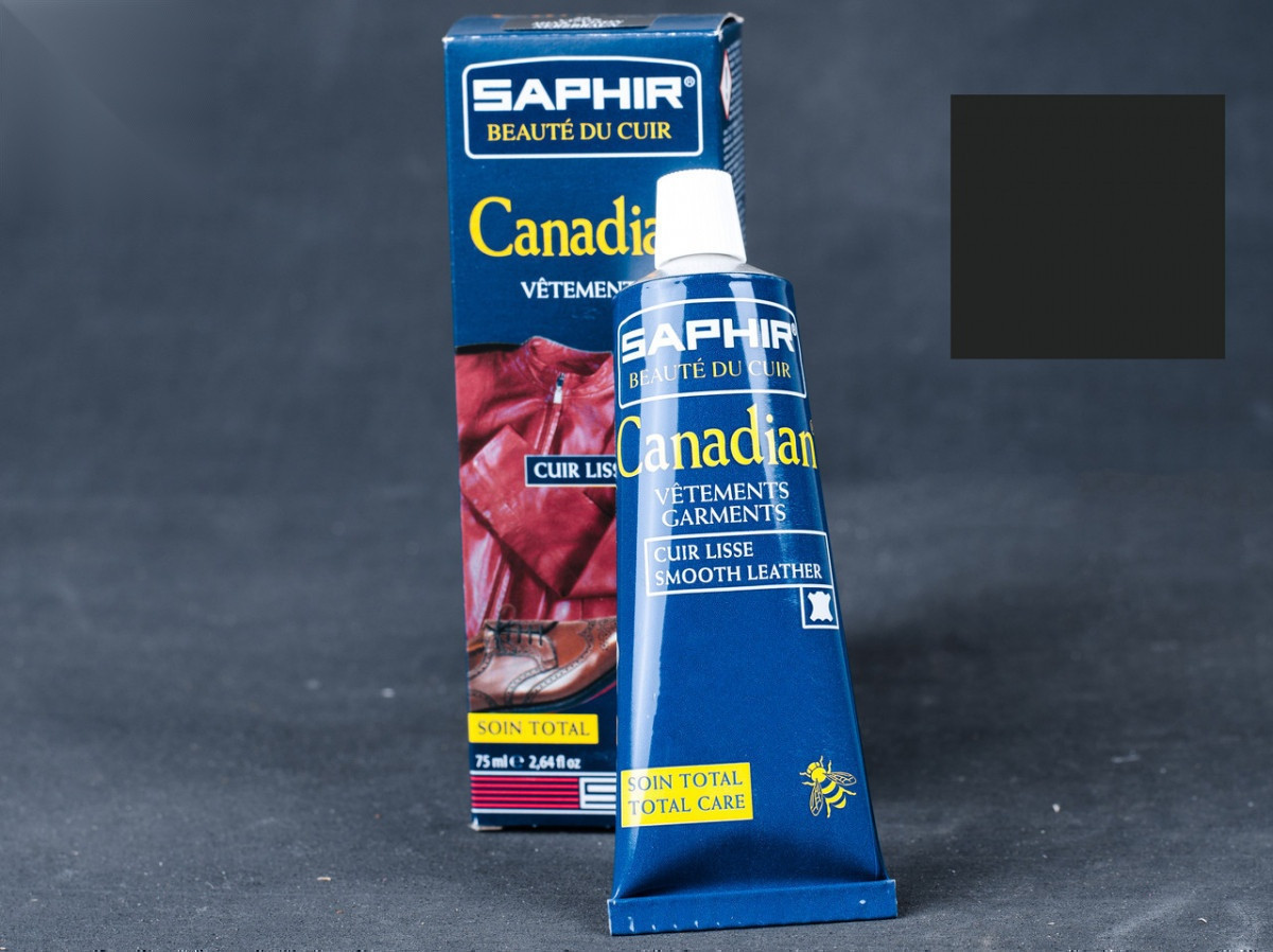 Крем-фарба Saphir Canadian, 75 мл, кол. темно-сірий (15)