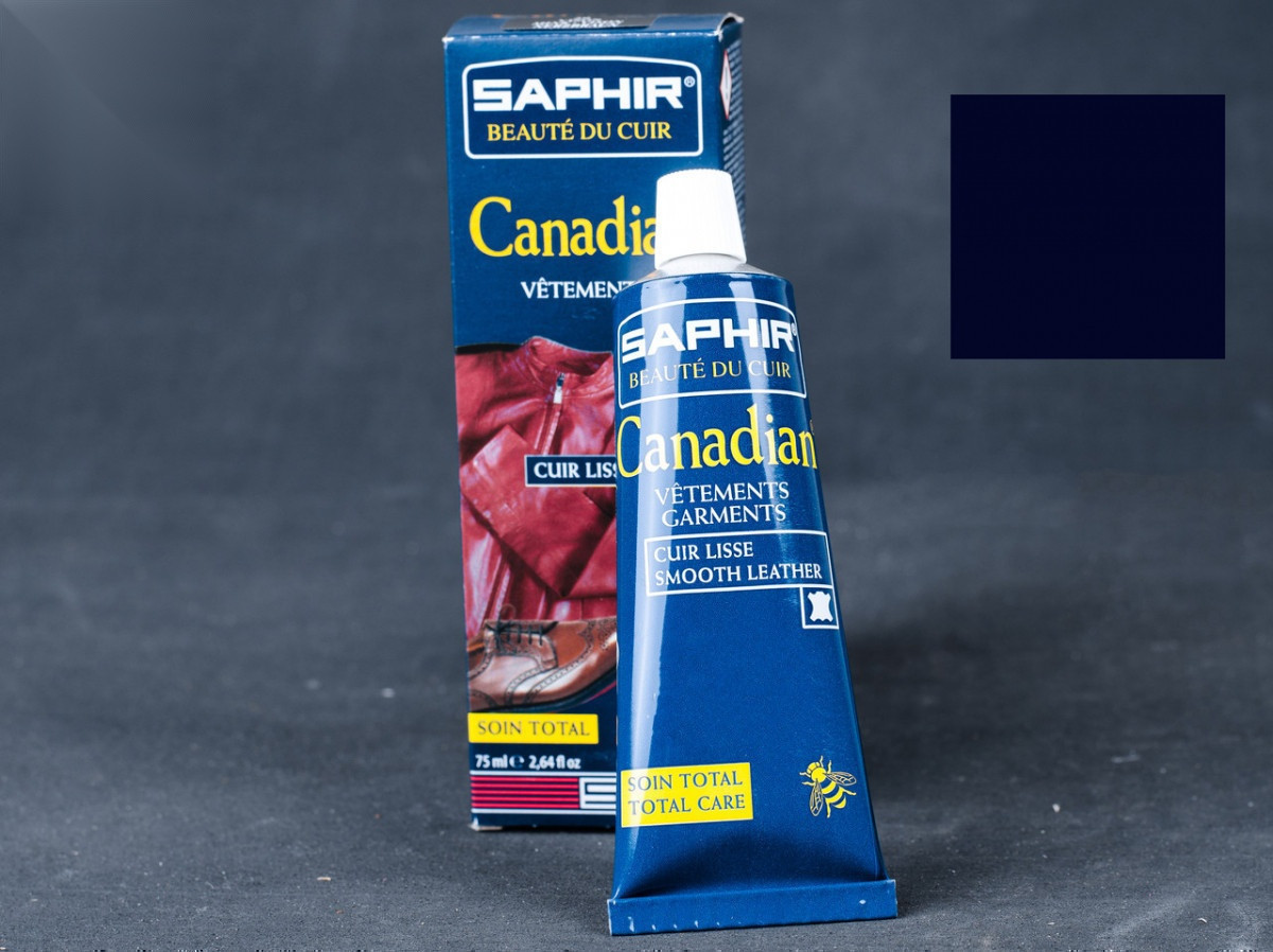 Крем-фарба Saphir Canadian, 75 мл, кол. темно-синій (06)