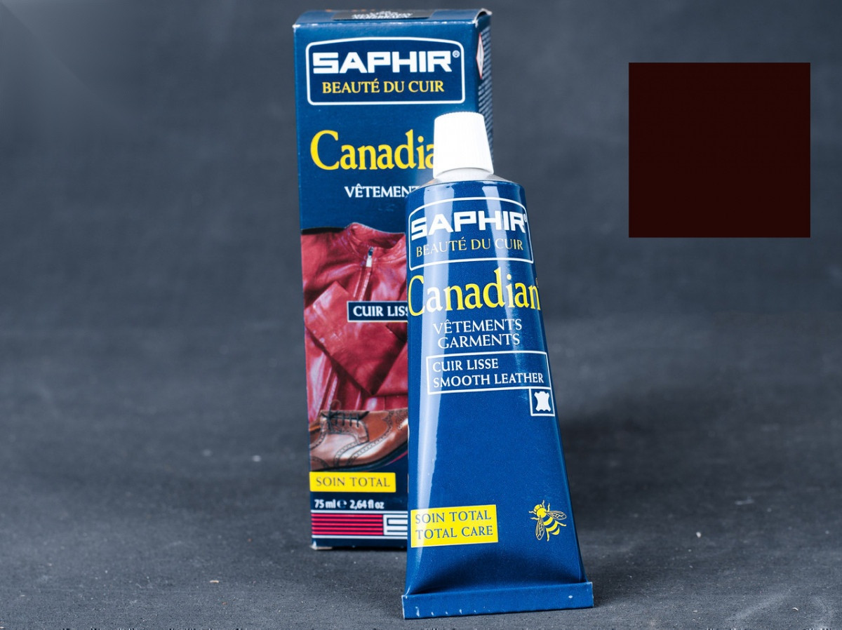 Крем-фарба Saphir Canadian, 75 мл, кол. бордовий (08)