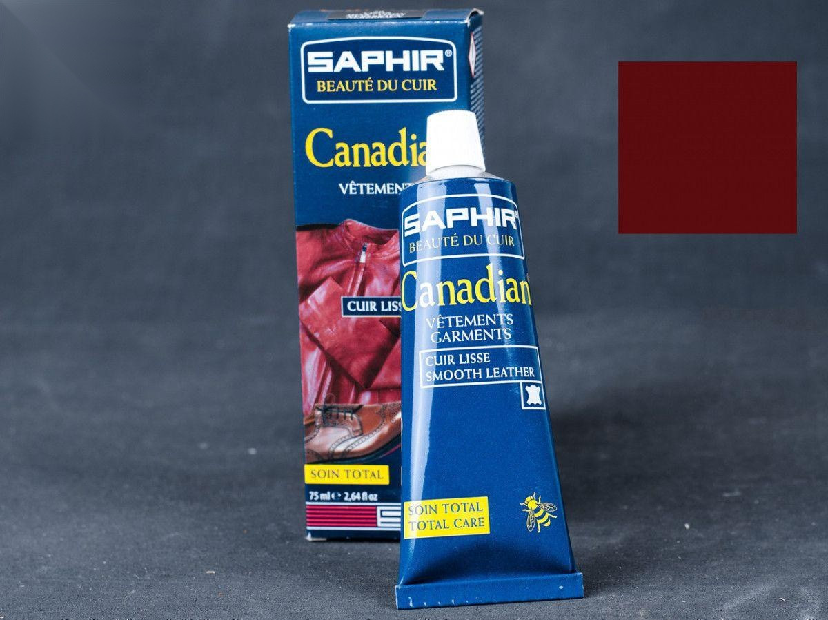 Крем-фарба Saphir Canadian, 75 мл, кол. темно-червоний (12)