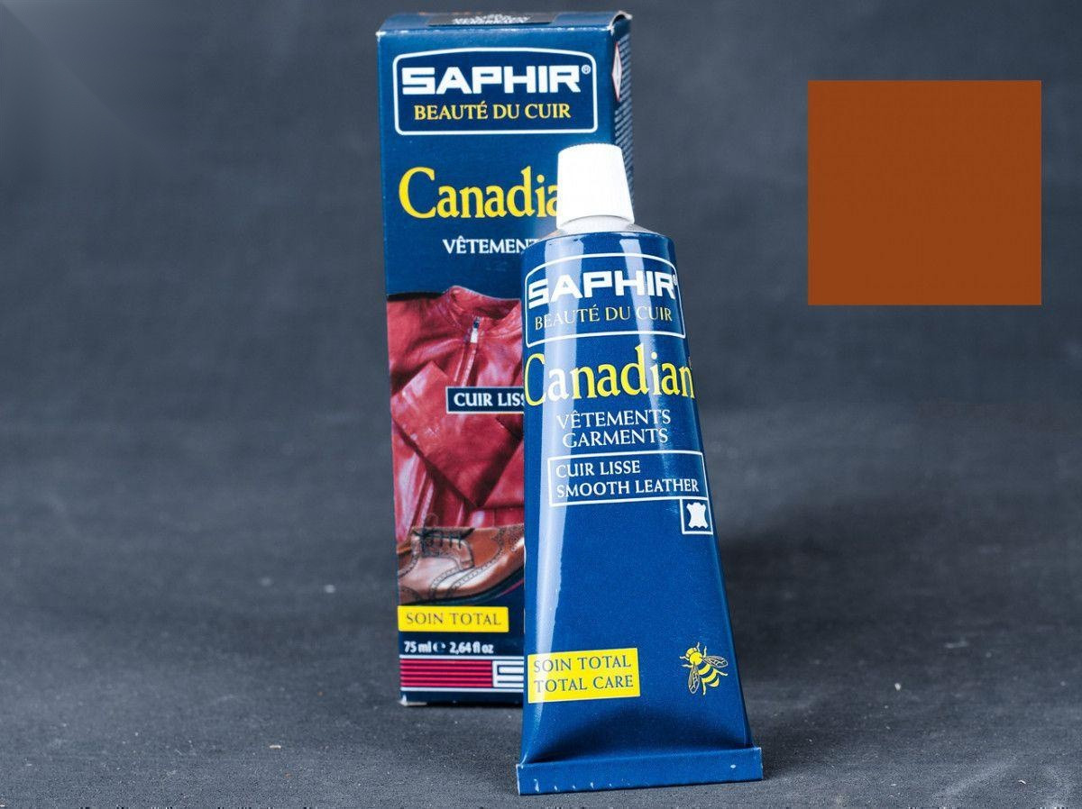 Крем-фарба Saphir Canadian, 75 мл, кол. рудо-коричневий (19)