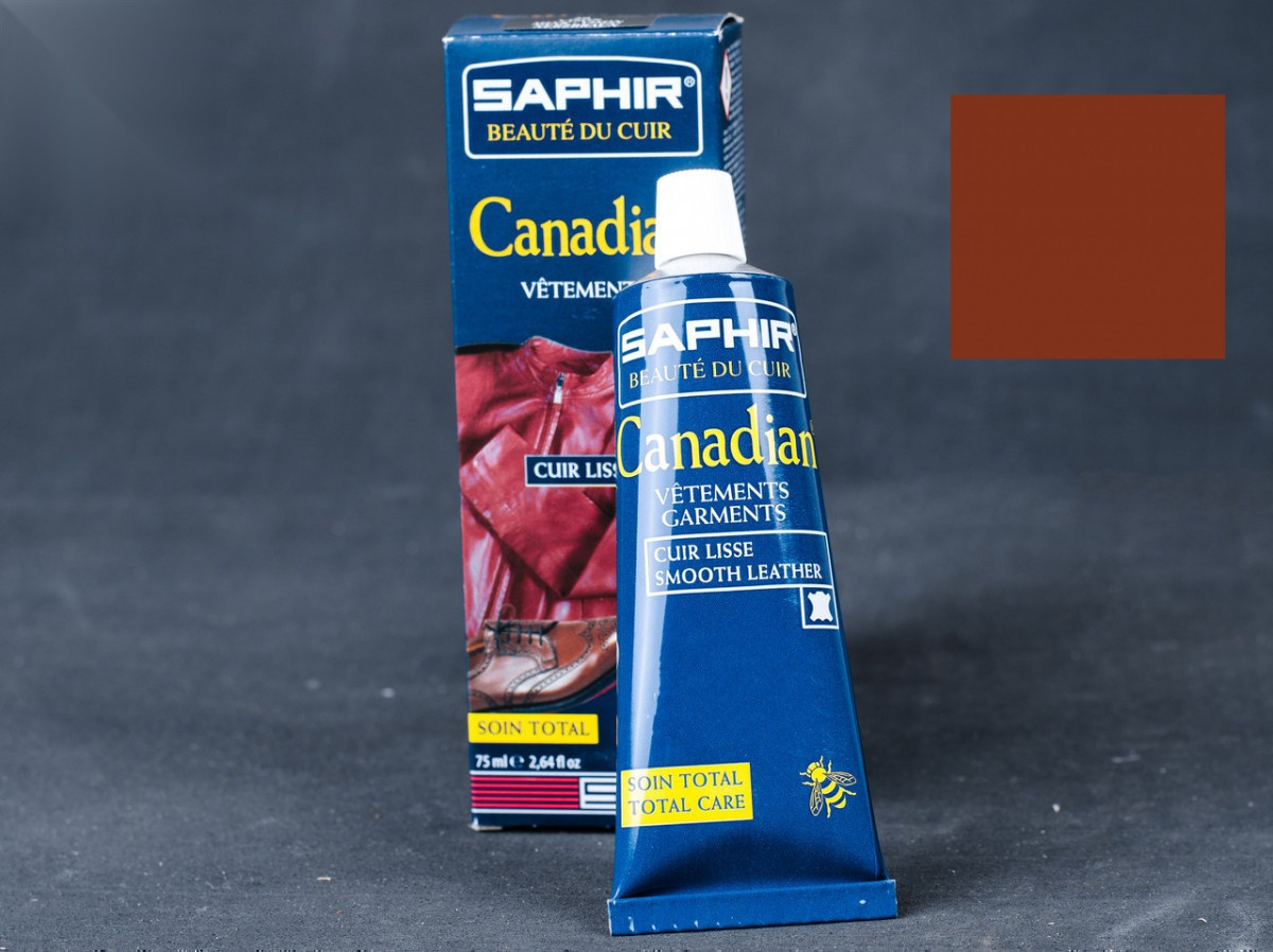 Крем-фарба Saphir Canadian, 75 мл, кол. світло-коричневий (03)