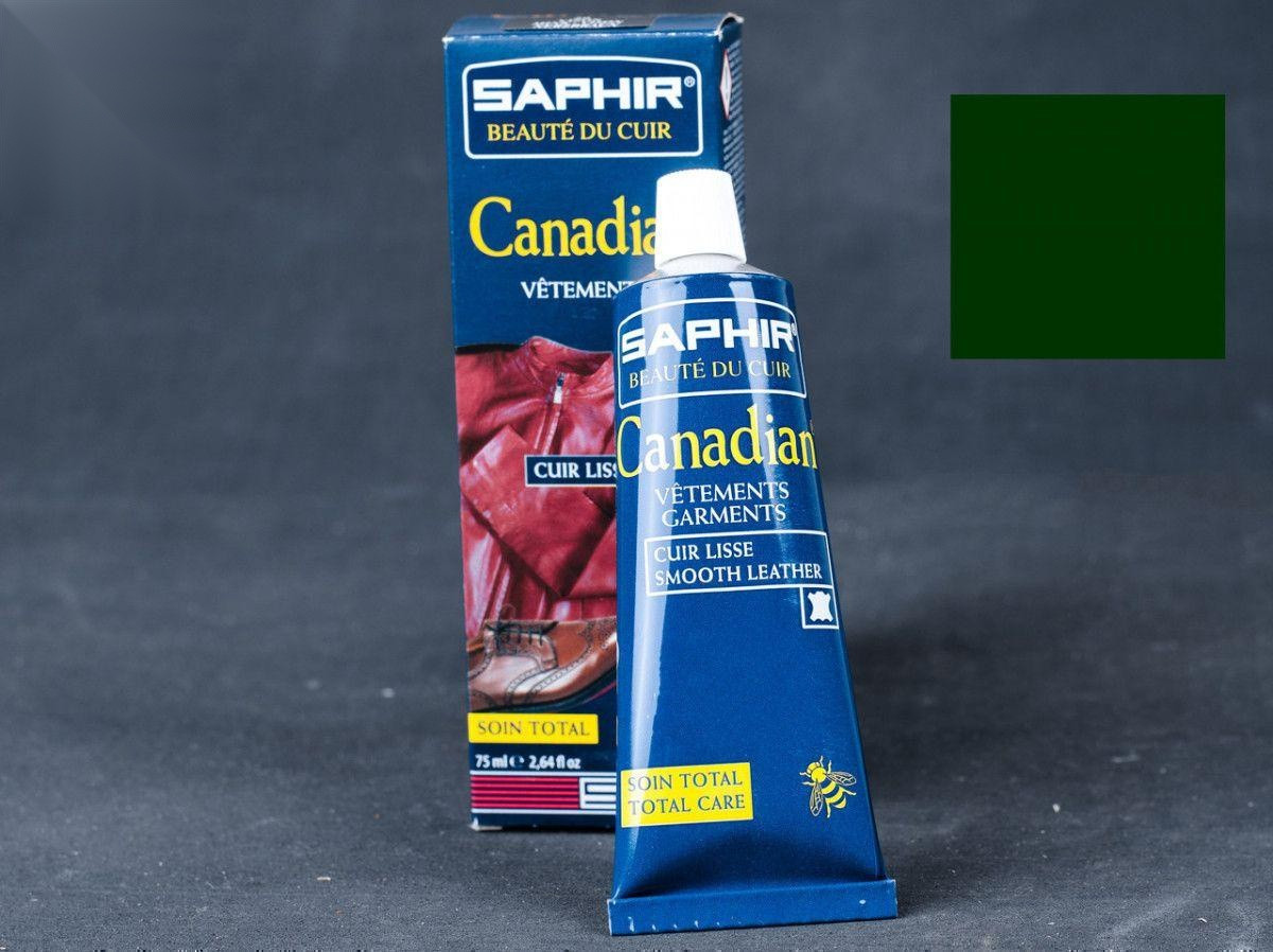 Крем-фарба Saphir Canadian, 75 мл, кол. темно-зелений (20)