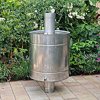 Бак для води на димар в бані 1.0 мм AISI 304+AISI 321, 75л