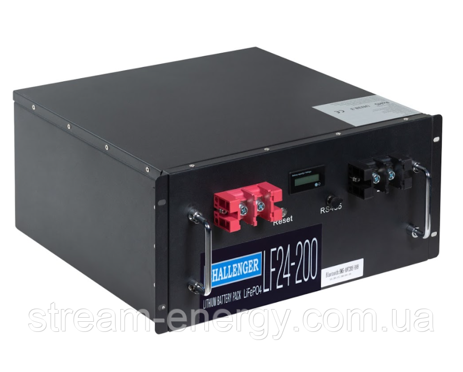 Акумулятор lifepo4 24v 230ah Challenger 24-230 для сонячних батарей, ДБЖ, гібридних інверторів