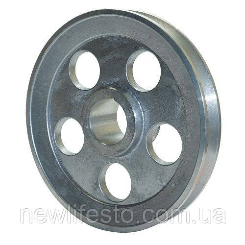 Шківа електромотора 7.5 квт під ремінь на BK 20 діаметр — 180 мм, фото 1