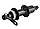 Втулка Задня під диск CENTER LOCK (OLD 135мм) 32 Shimano FH-M4050 чорна, фото 3
